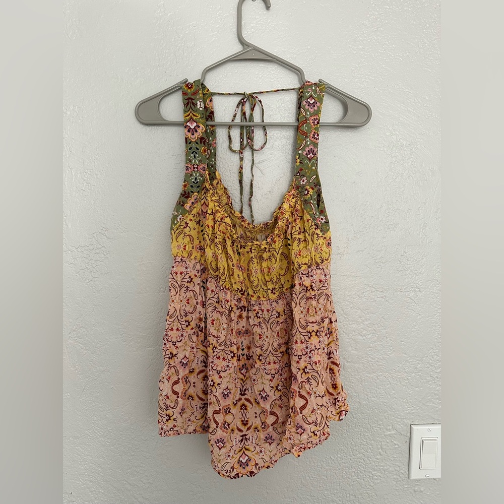 Anthropologie Floral Sleep Top